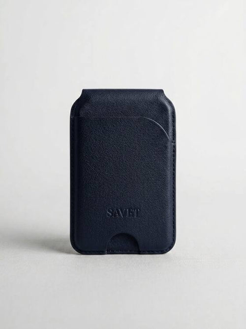 MagSafe Wallet Kartenhalter Deep Navy - iPhone Ständer von Savet